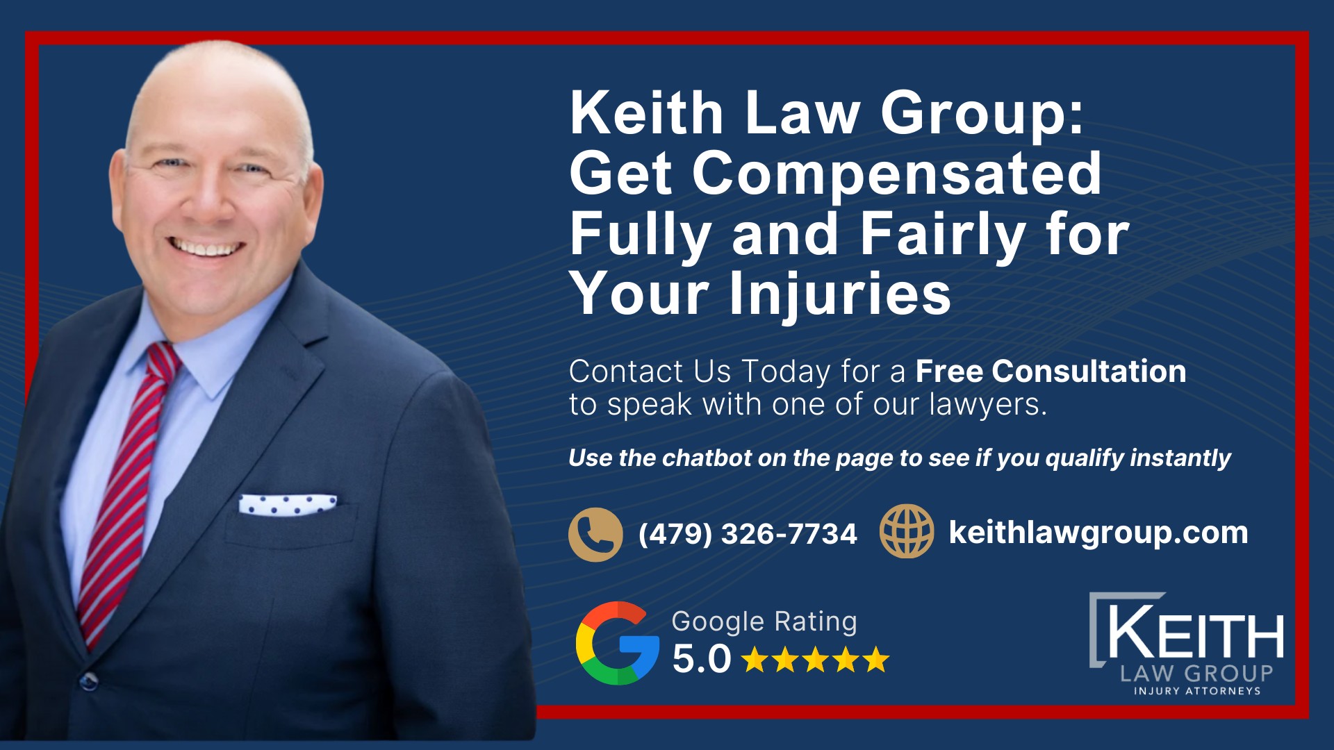 Experienced Rogers Slip and Fall Attorneys at Keith Law Group; Slip and Fall Accidents in Rogers, Arkansas (2); Common Locations Where Fall Accidents Occur; Conditions That Commonly Cause Slip and Fall Injuries; Arkansas Premises Liability Laws and Slip and Fall Cases; What Must Be Proven Under Arkansas Law; Notice and Property Owner Negligence; Injuries Caused by Slip and Fall Accidents; Evidence That Supports Slip and Fall Claims; Evidence Showing the Nature of Your Slip and Fall Accident; Fault, Responsibility, and Partial Blame in Arkansas; Compensation Available in Slip and Fall Cases; We Handle Your Slip and Fall and Premises Liability Claim From Start to Finish; Keith Law Group_ Get Compensated Fully and Fairly for Your Injuries
