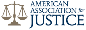 American Association for Justice logo