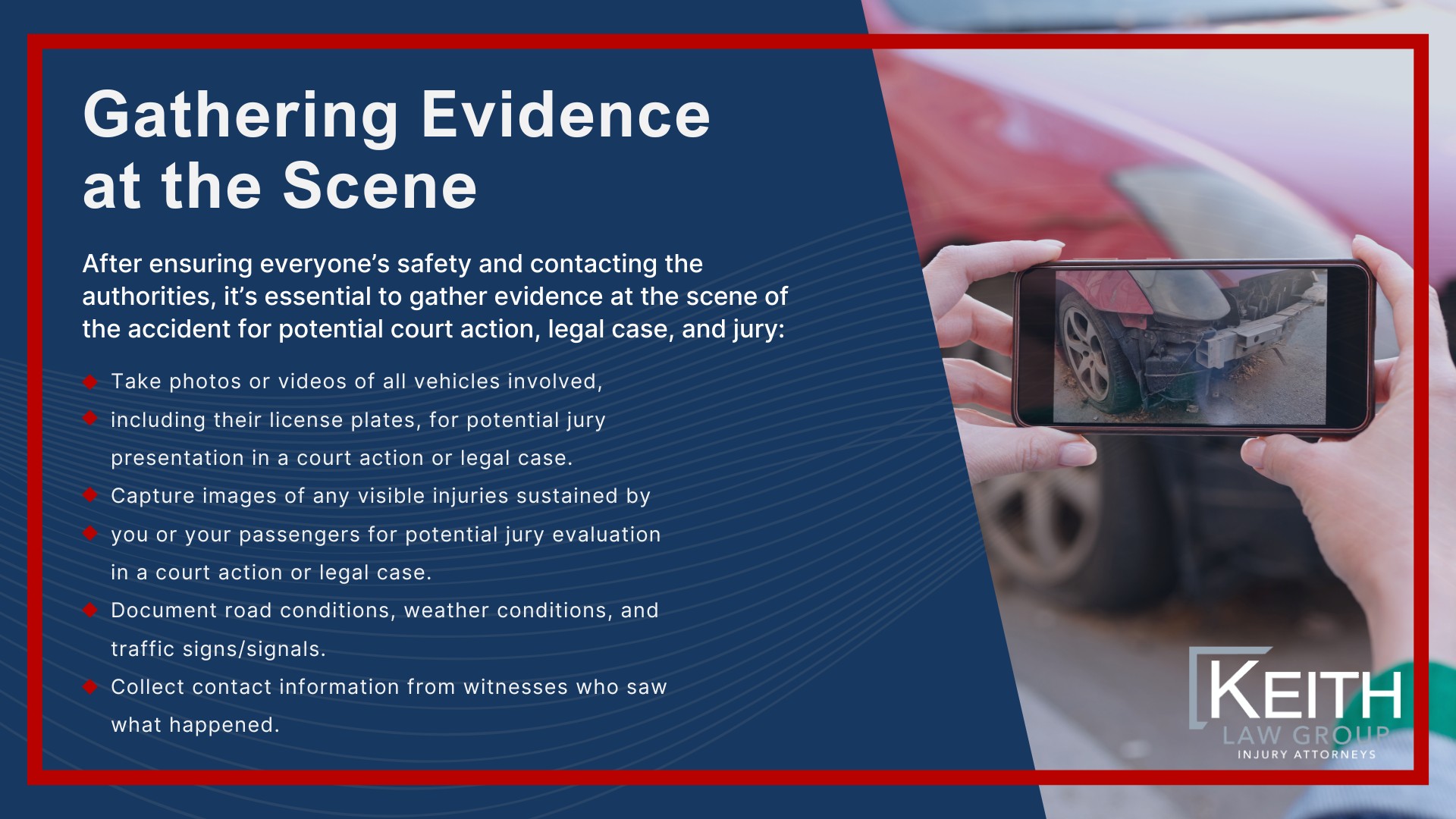 Common Arkansas Car Accidents and Their Causes; Rear-end Collisions; T-bone Accidents at Intersections; Head-on Crashes on Highways; Distracted Driving Incidents; Distracted Driving Incidents (2); Reporting a Car Accident and Hiring a Lawyer in Arkansas; Legal Requirement to Report Accidents; Gathering Evidence at the Scene