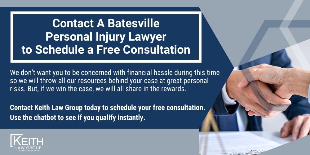 Batesville Personal Injury Lawyer; The #1 Personal Injury Lawyers in Batesville, Arkansas; What Type of Damages Can I Recover From A Batesville Injury Claim; Types of Batesville Injury Claims Keith Law Handles; Contact A Batesville Personal Injury Lawyer to Schedule a Free Consultation