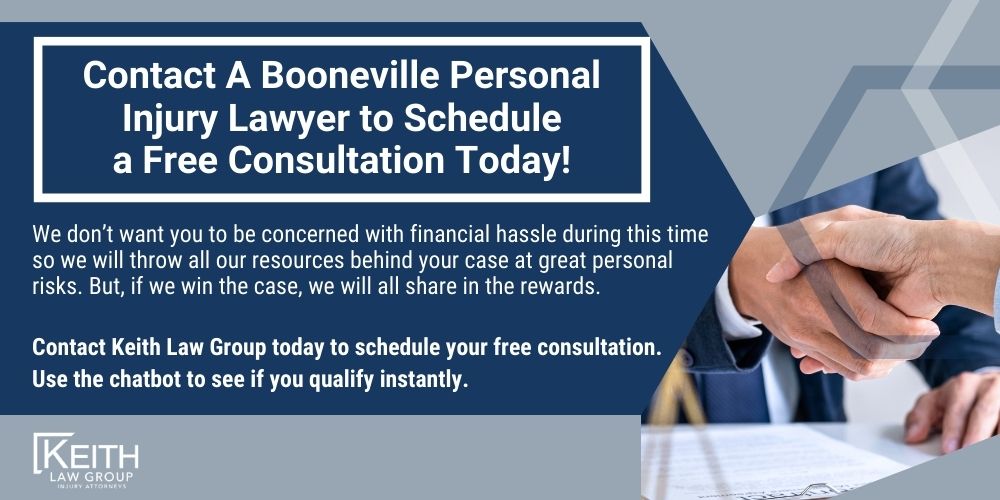 Booneville Personal Injury Lawyer; The #1 Personal Injury Lawyers in Booneville, Arkansas; What Type of Damages Can I Recover From An Injury Claim in Booneville, Arkansas; Types of Personal Injury Claims Keith Law Group Handles in Booneville, Arkansas; Contact A Booneville Personal Injury Lawyer to Schedule a Free Consultation Today!