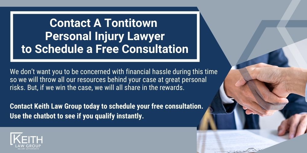 Tontitown Personal Injury Lawyer; The #1 Tontitown, Arkansas INJURY LAWYER; Damages In Tontitown, Arkansas; Types of Personal Injury Claims Keith Law Group Handles in Tontitown, Arkansas; Contact A Tontitown, Arkansas Injury Lawyer to Schedule a Free Consultation