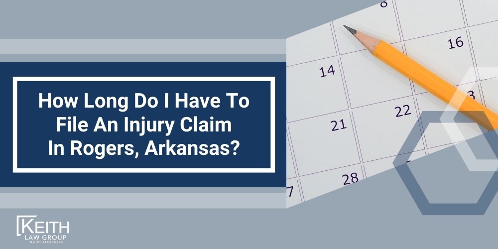 Rogers Personal Injury Lawyers; Rogers Arkansas Personal Injury Lawyers; The #1 Personal Injury Lawyers in Rogers, Arkansas; Damages In Rogers, Arkansas; Types of Personal Injury Claims Keith Law Group Handles in Rogers, Arkansas; Contact A Rogers Personal Injury Lawyer to Schedule a Free Consultation Today!; How Is Fault Determined After An Injury In Rogers, Arkansas; How Much Will It Cost To Hire An Rogers Personal Injury Lawyer; Why Do I Need A Lawyer For An Injury Claim In Rogers (AR); How Long Do I Have To File An Injury Claim In Rogers, Arkansas