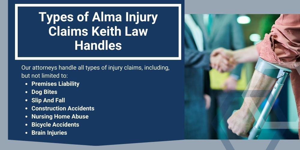 Arkadelphia Personal Injury Lawyer; The #1 Arkadelphia, Arkansas Personal Injury Lawyer; What Type of Damages Can I Recover From An Arkadelphia Injury Claim; Types of Alma Injury Claims Keith Law Handles