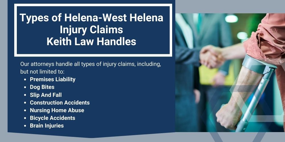 What Type of Damages Can I Recover From A Helena-West Helena Injury Claim; Types of Helena-West Helena Injury Claims Keith Law Handles