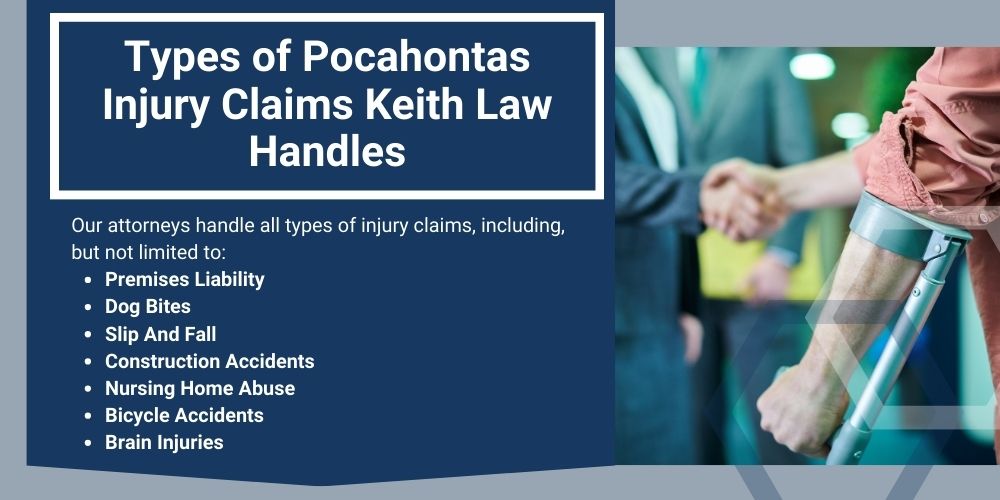 Pocahontas Personal Injury Lawyer; The #1 Personal Injury Lawyers in Pocahontas, Arkansas; What Type of Damages Can I Recover From A Pocahontas Injury Claim; Types of Pocahontas Injury Claims Keith Law Handles