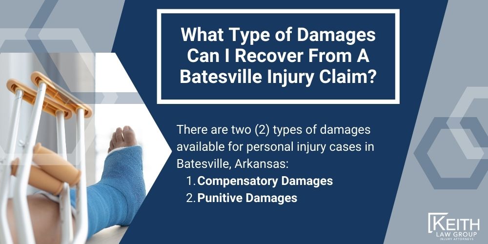 Batesville Personal Injury Lawyer; The #1 Personal Injury Lawyers in Batesville, Arkansas; What Type of Damages Can I Recover From A Batesville Injury Claim