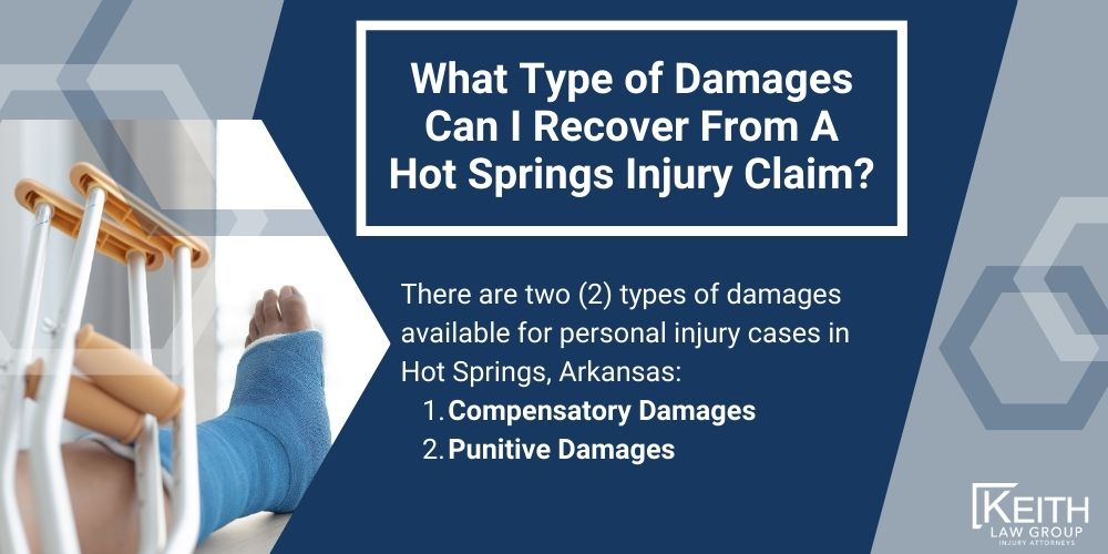 Hot Springs Personal Injury Lawyer; The #1 Hot Springs Personal Injury Lawyer; What Type of Damages Can I Recover From A Hot Springs Injury Claim; What Type of Damages Can I Recover From A Hot Springs Injury Claim