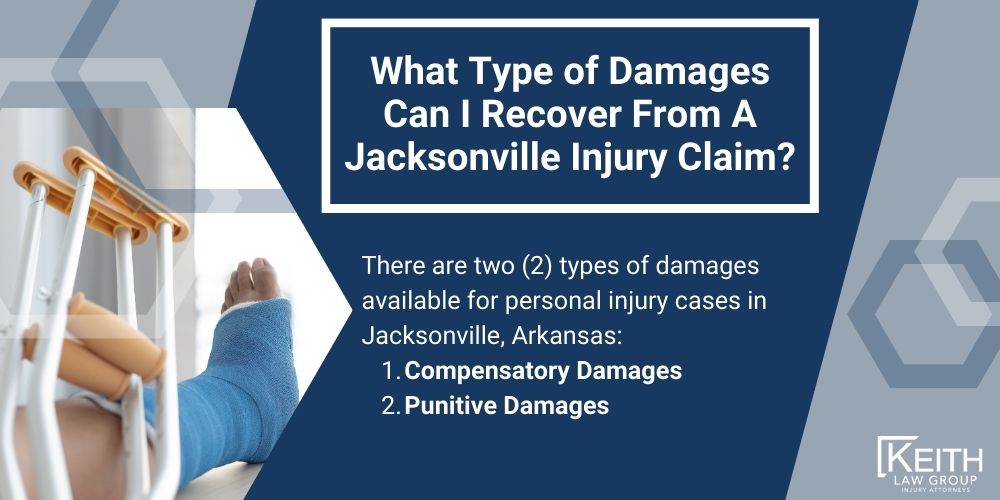 Jacksonville Personal Injury Lawyer; The #1 Personal Injury Lawyers in Jacksonville, Arkansas; What Type of Damages Can I Recover From A Jacksonville Injury Claim