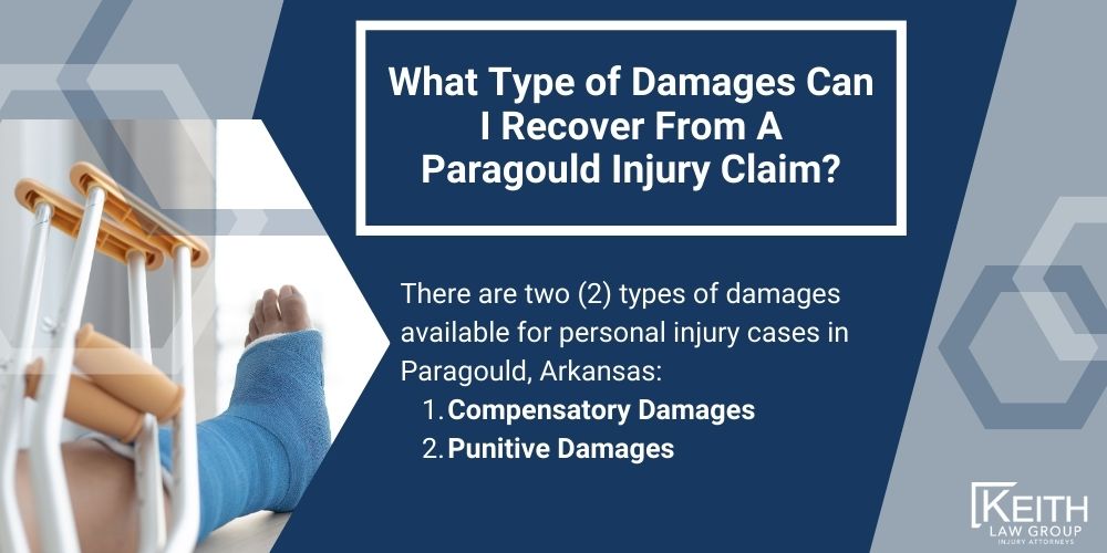 Paragould Personal Injury Lawyer; The #1 Personal Injury Lawyers in Paragould, Arkansas; What Type of Damages Can I Recover From A Paragould Injury Claim