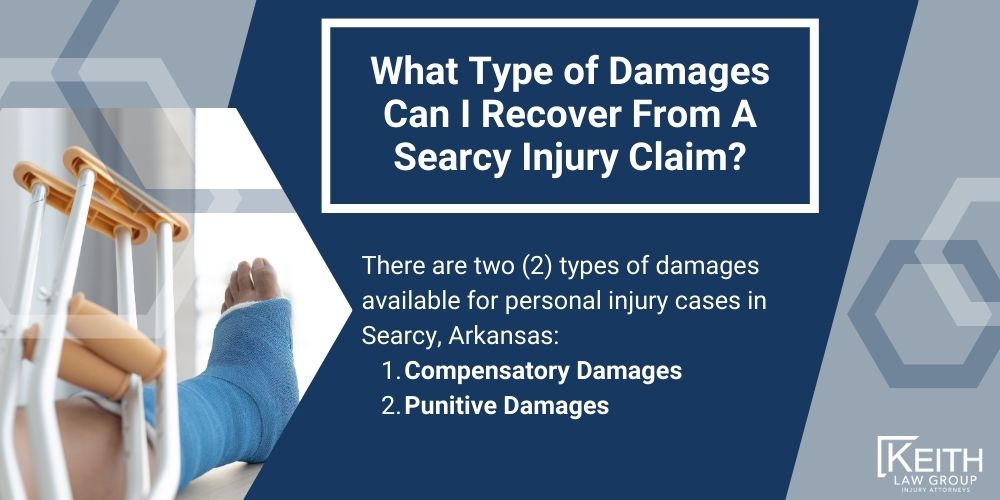 Searcy Personal Injury Lawyer; The #1 Personal Injury Lawyers in Searcy, Arkansas; What Type of Damages Can I Recover From A Searcy Injury Claim