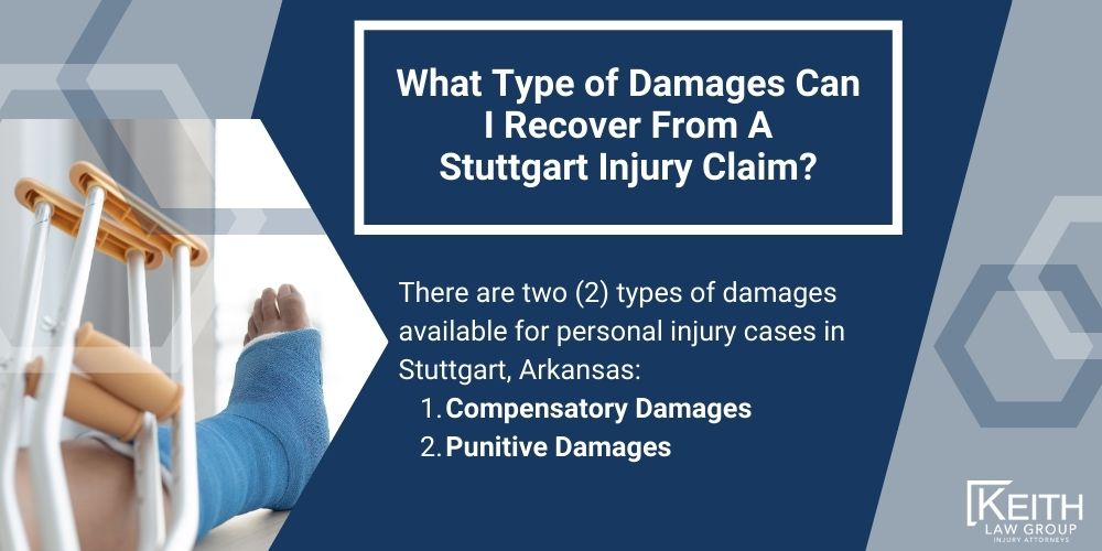 Stuttgart Personal Injury Lawyer; The #1 Personal Injury Lawyers in Stuttgart, Arkansas; What Type of Damages Can I Recover From A Stuttgart Injury Claim