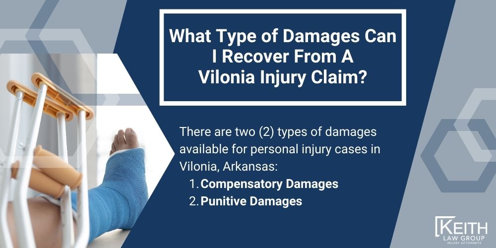 Vilonia Personal Injury Lawyer; The #1 Vilonia, Austin Personal Injury Lawyer; What Type of Damages Can I Recover From A Vilonia Injury Claim