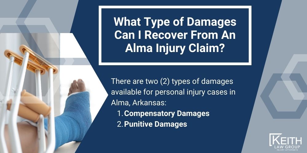 Alma Personal Injury Lawyer; What Type of Damages Can I Recover From An Alma Injury Claim
