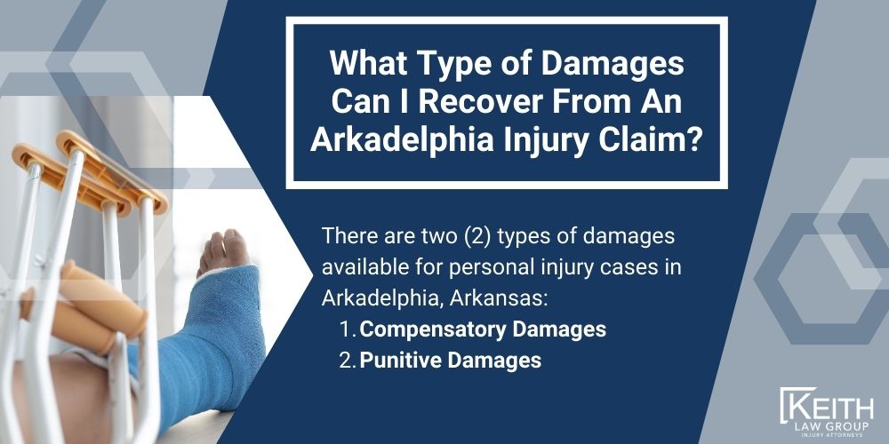 Arkadelphia Personal Injury Lawyer; The #1 Arkadelphia, Arkansas Personal Injury Lawyer; What Type of Damages Can I Recover From An Arkadelphia Injury Claim 