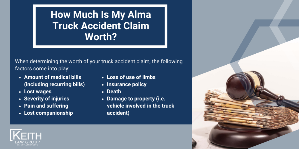 Alma Truck Accident Lawyer; Alma Truck Accident Lawyers; Alma Truck Accident Attorney; Alma Truck Accident Attorneys; Alma Arkansas Truck Accident Lawyer; Alma Arkansas Truck Accident Lawyers; Alma Arkansas Truck Accident Attorney; Alma Arkansas Truck Accident Attorneys; The #1 Alma Truck Accident Lawyer; Truck Accident Statistics in Arkansas; What Should You Do After A Truck Accident In Alma, Arkansas; Common Causes Of Truck Accidents In Alma, Arkansas; Review Your Claim With An Alma Truck Accident Lawyer; What Are The Laws Regarding Truck Accident Liability In Alma, Arkansas; How Can An Alma Truck Accident Lawyer Help; What Types Of Compensation Can I Receive In An Alma Truck Accident Lawsuit; How Much Is My Alma Truck Accident Claim Worth