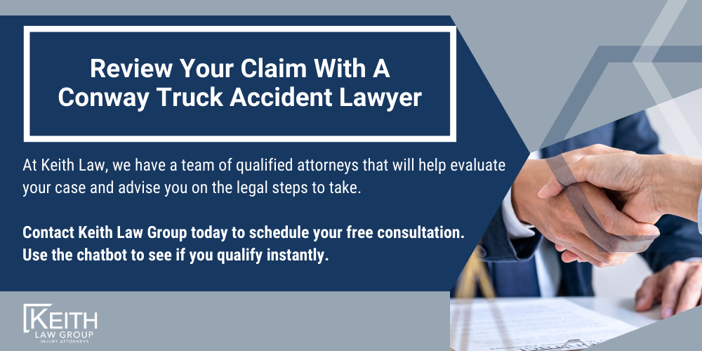 Conway Truck Accident Lawyer; Conway Truck Accident Lawyers; Conway Truck Accident Attorney; Conway Truck Accident Attorneys; Conway Arkansas Truck Accident Lawyer; Conway Arkansas Truck Accident Lawyers; Conway Arkansas Truck Accident Attorney; Conway Arkansas Truck Accident Attorneys; The #1 Conway Truck Accident Lawyer;Truck Accident Statistics In Arkansas; What Should You Do After A Truck Accident In Conway, Arkansas; Common Causes Of Truck Accidents In Conway, Arkansas; Review Your Claim With A Conway Truck Accident Lawyer
