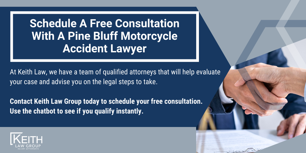 Pine Bluff Motorcycle Accident Lawyer; Pine Bluff Motorcycle Accident Lawyers; Pine Bluff Motorcycle Accident Lawyer Motorcycle Accident Attorney; Pine Bluff Motorcycle Accident Lawyer Motorcycle Accident Attorneys; Pine Bluff Motorcycle Accident Lawyer Arkansas Motorcycle Accident Lawyer; Pine Bluff Motorcycle Accident Lawyer Arkansas Motorcycle Accident Lawyers; Pine Bluff Motorcycle Accident Lawyer Arkansas Motorcycle Accident Attorney; Pine Bluff Motorcycle Accident Lawyer Arkansas Motorcycle Accident Attorneys; The #1 Pine Bluff Motorcycle Accident Lawyer; How Can A Pine Bluff Motorcycle Accident Lawyer Help With My Compensation Claim; Motorcycle Accident Statistics In Arkansas; What Are The Motorcycle-Specific Laws In Pine Bluff, Arkansas; Schedule A Free Consultation With A Pine Bluff Motorcycle Accident Lawyer
