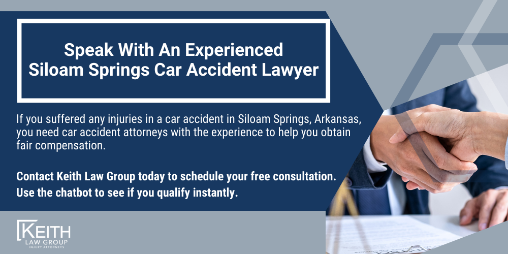 Siloam Springs Car Accident Lawyer; Siloam Springs Car Accident Lawyers; Siloam Springs Car Accident Attorney; Siloam Springs Car Accident Attorneys; Siloam Springs Arkansas Car Accident Lawyer; Siloam Springs Arkansas Car Accident Lawyers; Siloam Springs Arkansas Car Accident Attorney; Siloam Springs Arkansas Car Accident Attorneys; The #1 Siloam Springs Car Accident Lawyer; Arkansas Auto Accident Statistics; Most Dangerous Arkansas Roads; What Steps Should I Take After An Auto Accident In Siloam Springs, Arkansas; Why Do I Need A Springdale Car Accident Lawyer; Types Of Car Accident Cases We Handle In Siloam Springs, Arkansas; Speak With An Experienced Siloam Springs Car Accident Lawyer