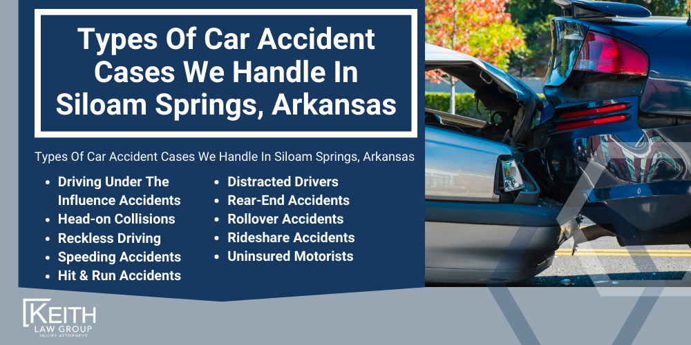 Siloam Springs Car Accident Lawyer; Siloam Springs Car Accident Lawyers; Siloam Springs Car Accident Attorney; Siloam Springs Car Accident Attorneys; Siloam Springs Arkansas Car Accident Lawyer; Siloam Springs Arkansas Car Accident Lawyers; Siloam Springs Arkansas Car Accident Attorney; Siloam Springs Arkansas Car Accident Attorneys; The #1 Siloam Springs Car Accident Lawyer; Arkansas Auto Accident Statistics; Most Dangerous Arkansas Roads; What Steps Should I Take After An Auto Accident In Siloam Springs, Arkansas; Why Do I Need A Springdale Car Accident Lawyer; Types Of Car Accident Cases We Handle In Siloam Springs, Arkansas