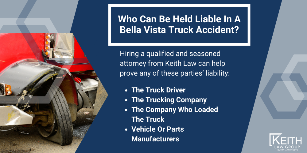 Bella Vista Truck Accident Lawyer; Bella Vista Truck Accident Lawyers; Bella Vista Truck Accident Attorney; Bella Vista Truck Accident Attorneys; Bella Vista Arkansas Truck Accident Lawyer; Bella Vista Arkansas Truck Accident Lawyers; Bella Vista Arkansas Truck Accident Attorney; Bella Vista Arkansas Truck Accident Attorneys; The #1 Bella Vista Truck Accident Lawyer;Truck Accident Statistics In Arkansas; What Should You Do After A Truck Accident In Bella Vista, Arkansas; Common Causes Of Truck Accidents In Bella Vista, Arkansas; Review Your Claim With A Bella Vista Truck Accident Lawyer; How Can A Bella Vista Truck Accident Lawyer Help; What Types Of Compensation Can I Receive In An Bella Vista Truck Accident Lawsuit; How Much Is My Bella Vista Truck Accident Claim Worth; Is There A Deadline For Filing A Truck Accident Claim In Bella Vista, Arkansas; How Is Fault In A Bella Vista Truck Accident Determined; Can A Lawyer Prove The Truck Driver Was Negligent; Who Can Be Held Liable In A Bella Vista Truck Accident