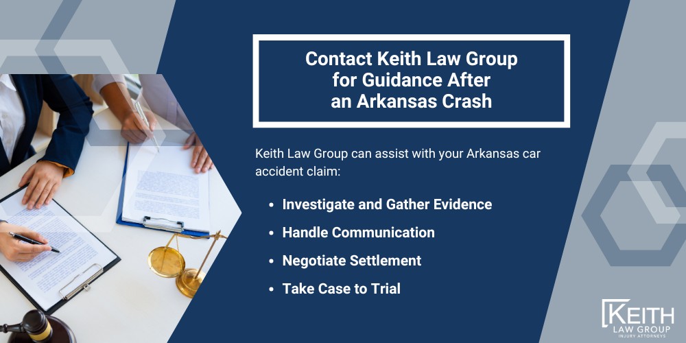 The Role of an Arkansas Car Accident Attorney to Ensure You Get Compensated Fairly; Your Lawyer Should Prioritize Your Interests Above All Else; Advice from Your Attorney to Maximize Your Compensation; Avoid Letting Hospitals Bill the Other Driver's Insurance Directly; Why Hospitals May Offer to Bill the Other Driver’s Insurance; The Pitfalls of Not Using Your Own Health Insurance Coverage; Importance of Using Your Own Health Insurance After a Car Accident in Arkansas; Why Using Your Own Health Insurance is Crucial Following a Crash; How Billing the Other Driver’s Insurance Can Reduce Your Payout; How Health Insurance Contracts Can Significantly Reduce Medical Bills; The Discounts Health Insurance Companies Negotiate with Providers; Examples of How Using Health Insurance Lowers Your Medical Bills; Reduced Medical Bills Lead to Higher Compensation for Your Car Accident in Arkansas; Why Lower Medical Bills Matter When Settling Your Injury Claim; How the Insurance Adjuster Evaluates Your Medical Expenses; Who Ultimately Pays Your Medical Bills in an Arkansas Car Accident; If the Other Driver is At Fault, Their Insurance Should Pay; You Receive the Remainder After Medical Bills Are Paid; Contact Keith Law Group for Guidance After an Arkansas Crash