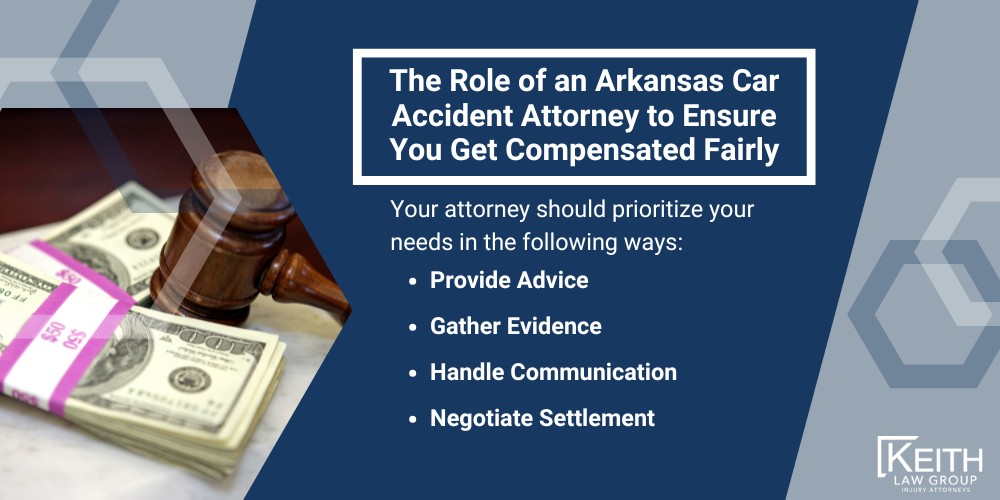 The Role of an Arkansas Car Accident Attorney to Ensure You Get Compensated Fairly