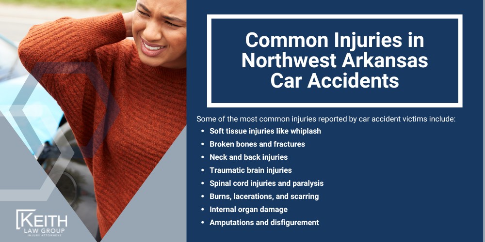 Rogers Auto Accident Attorney Explains Proving Fault; How an Auto Accident Lawyer Investigates Your Crash; Common Injuries in Northwest Arkansas Car Accidents