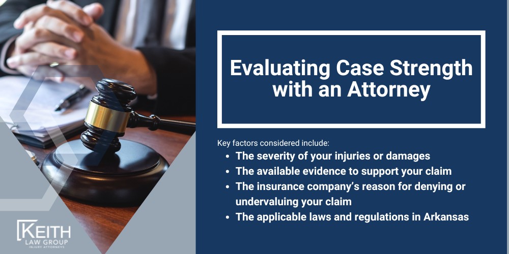 Common Reasons for Insurance Claim Denials in AR; Questioning Liability in Arkansas Claims; Evidence Needed for Successful Fayetteville Claims; Essential Documentation for Insurance Claims; When to Hire a Fayetteville Insurance Claims Lawyer; How Contingency Fee Arrangements Work; Importance of Acting Fast in Fayetteville Claim Cases; Benefits of Seeking Legal Help Early On; Consulting with a Fayetteville Insurance Claim Lawyer; Evaluating Case Strength with an Attorney