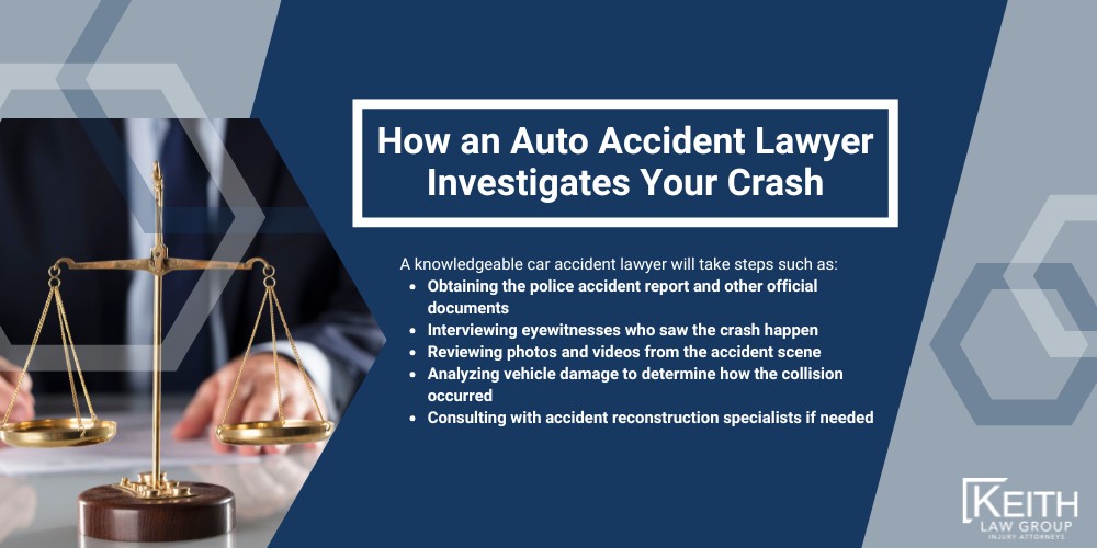 Rogers Auto Accident Attorney Explains Proving Fault; How an Auto Accident Lawyer Investigates Your Crash