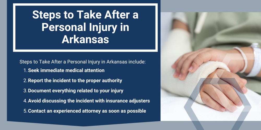 Meet Our Arkansas Personal Injury Lawyers; Steps to Take After a Personal Injury in Arkansas