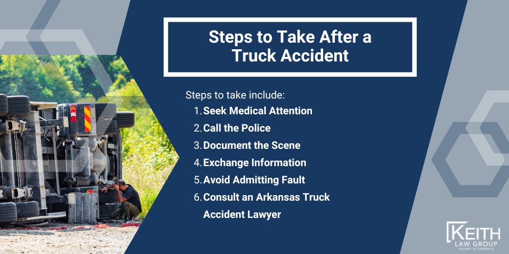 Meet Our Team of Arkansas Truck Accident Lawyers; Steps to Take After a Truck Accident