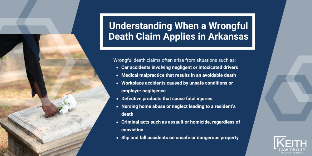 Who Can File a Wrongful Death Lawsuit in Arkansas; Do Wrongful Death Claims in Arkansas Have Damage Limits; Understanding When a Wrongful Death Claim Applies in Arkansas