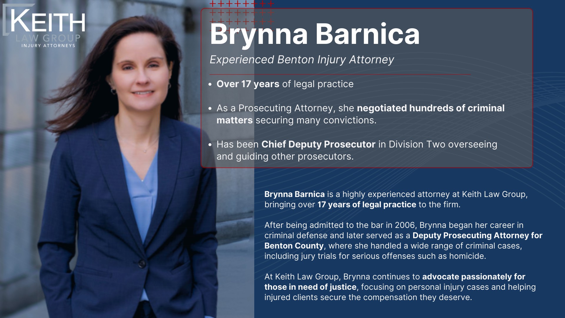 Our Benton Personal Injury Lawyers are Prepared to Help You!;  Meet the Benton, Arkansas Personal Injury Lawyers at Keith Law Group; Sean Keith; Brynna Barnica