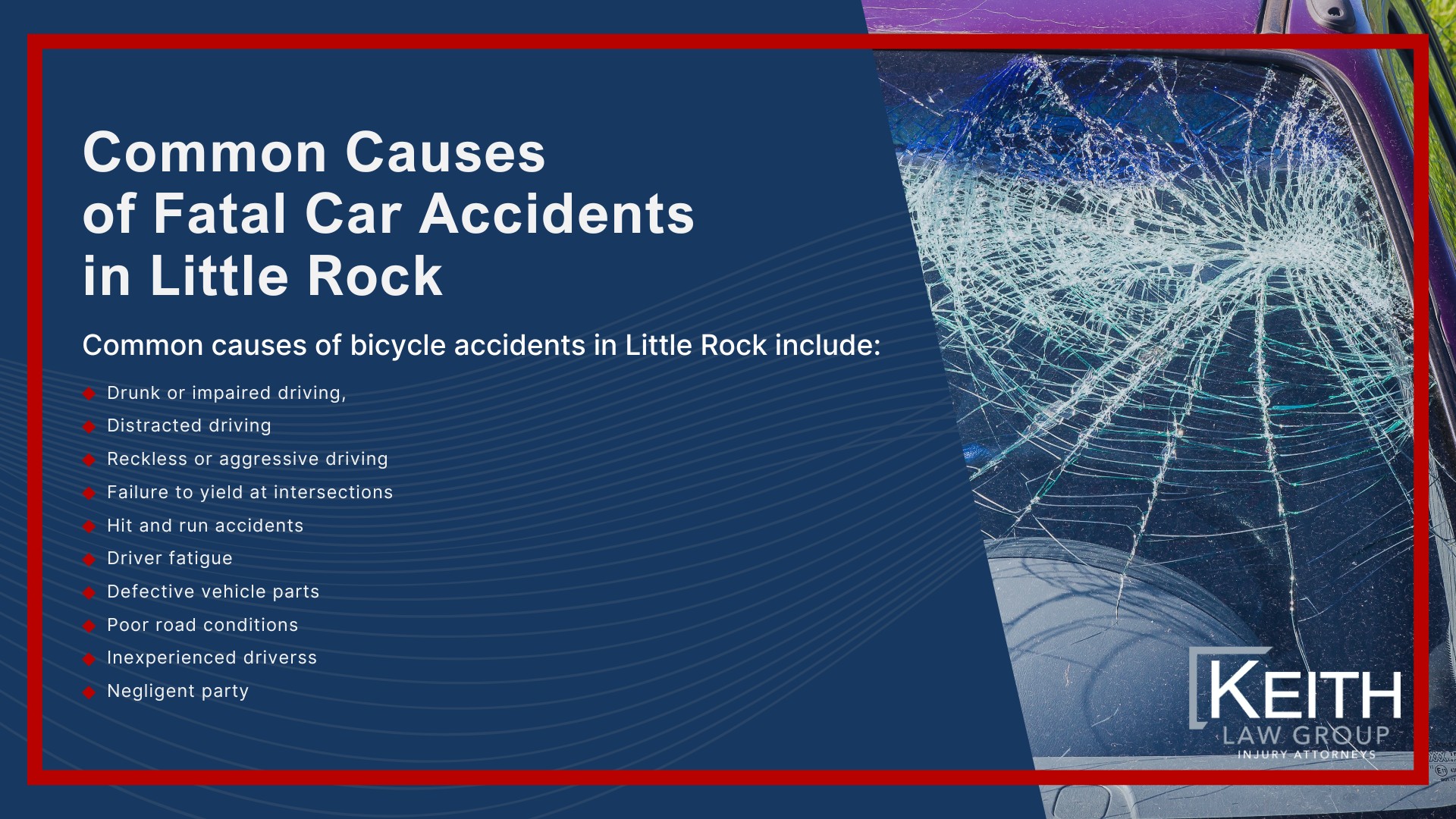 Common Causes of Fatal Car Accidents in Little Rock