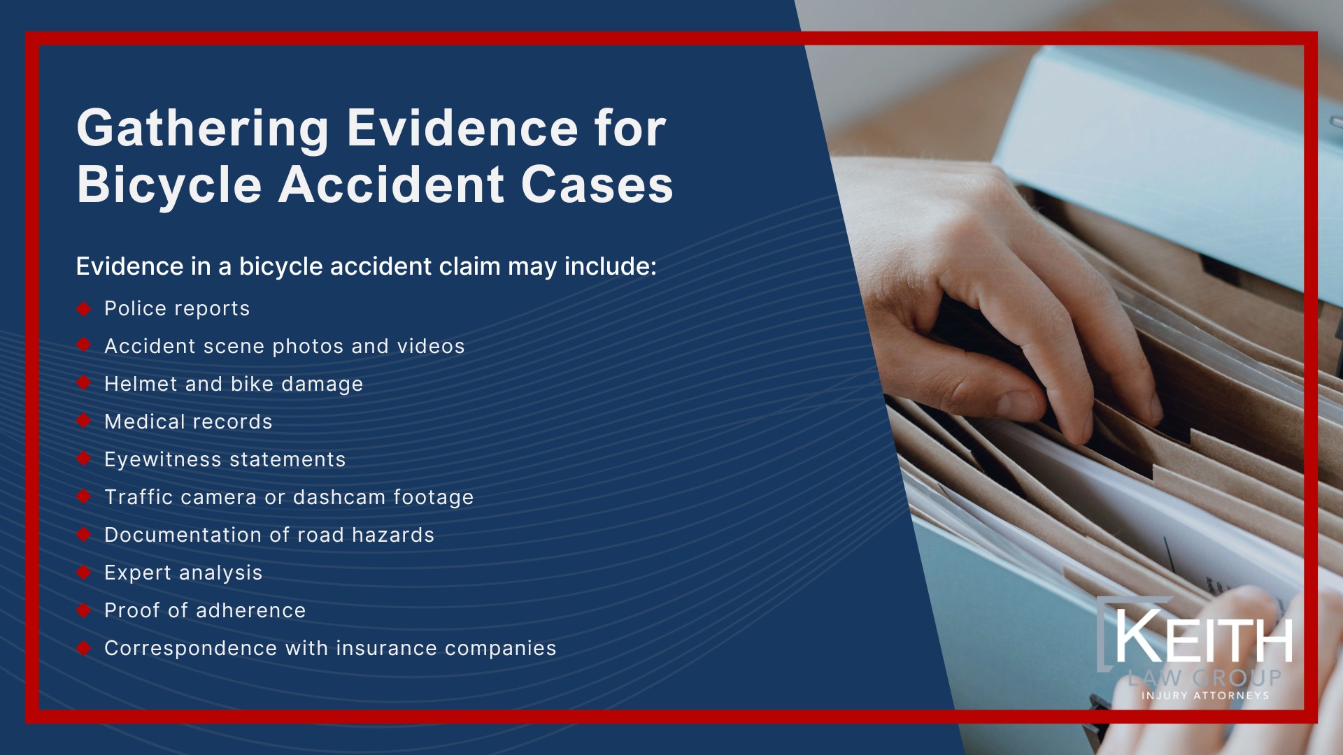 Common Causes of Bicycle Accidents in Little Rock; Common Injuries Sustained in Bike Accidents; Arkansas Bicycle Laws Explained; Do You Qualify for a Bicycle Accident Claim; Gathering Evidence for Bicycle Accident Cases