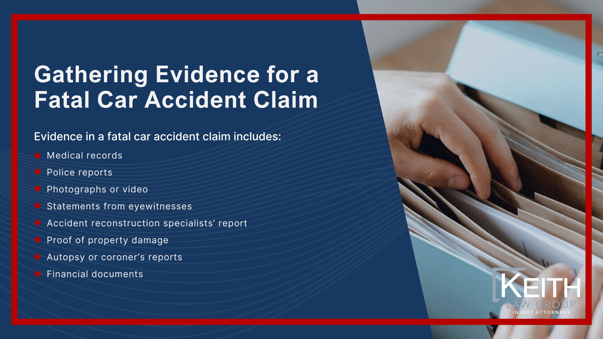 Common Causes of Fatal Car Accidents in Little Rock; Common Injuries Sustained in Bike Accidents; Who Can File a Wrongful Death Claim in Arkansas; Do You Qualify to File a Fatal Car Accident Case; Gathering Evidence for a Fatal Car Accident Claim