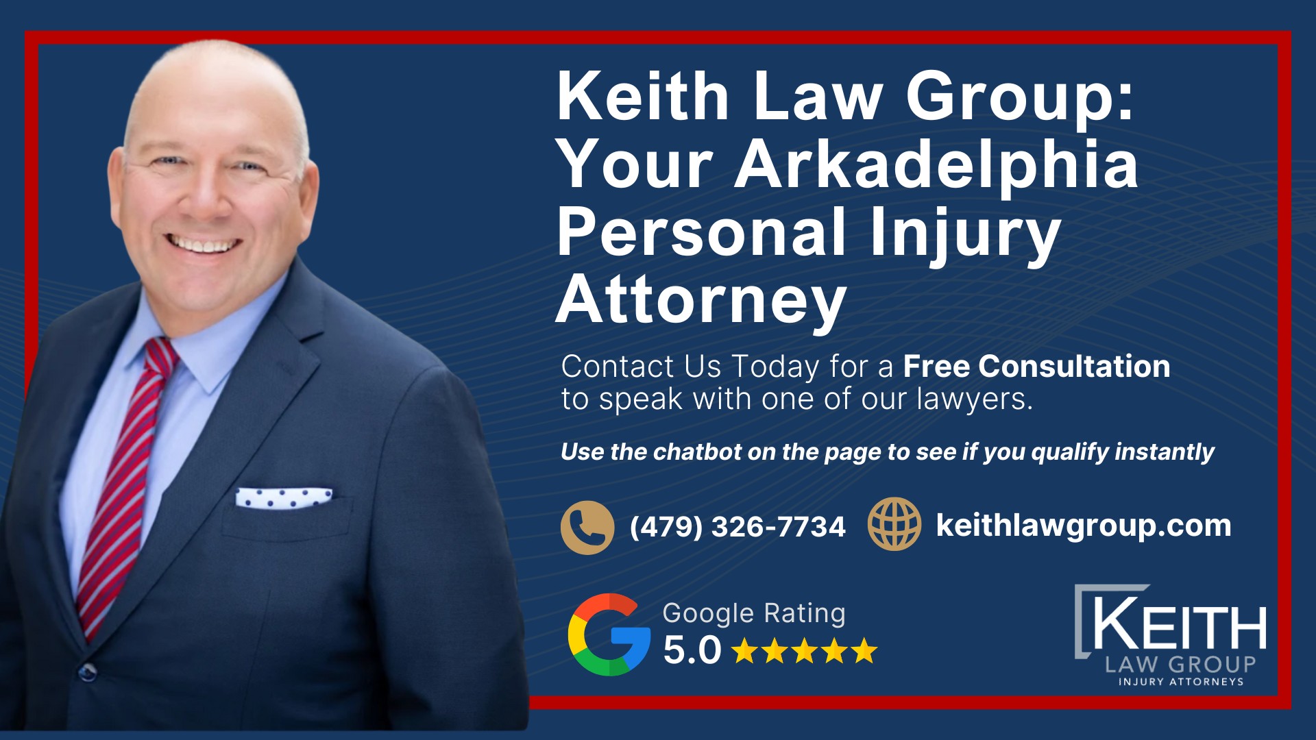 Our Arkadelphia Personal Injury Lawyers are Prepared to Help You!; Meet the Arkadelphia, Arkansas Personal Injury Lawyers at Keith Law Group; Sean Keith; Brynna Barnica; How Can an Arkadelphia, Arkansas Personal Injury Lawyer from Keith Law Group Help You; Personal Injury Case Results Achieved by Keith Law Group; Types of Personal Injury Cases We Handle in Arkadelphia, Arkansas; What is the Personal Injury Lawsuit Process in Arkadelphia, Arkansas;  Gathering Evidence for a Personal Injury Claim; Common Damages in a Personal Injury Lawsuit; Keith Law Group_ Your Arkadelphia Personal Injury Attorney