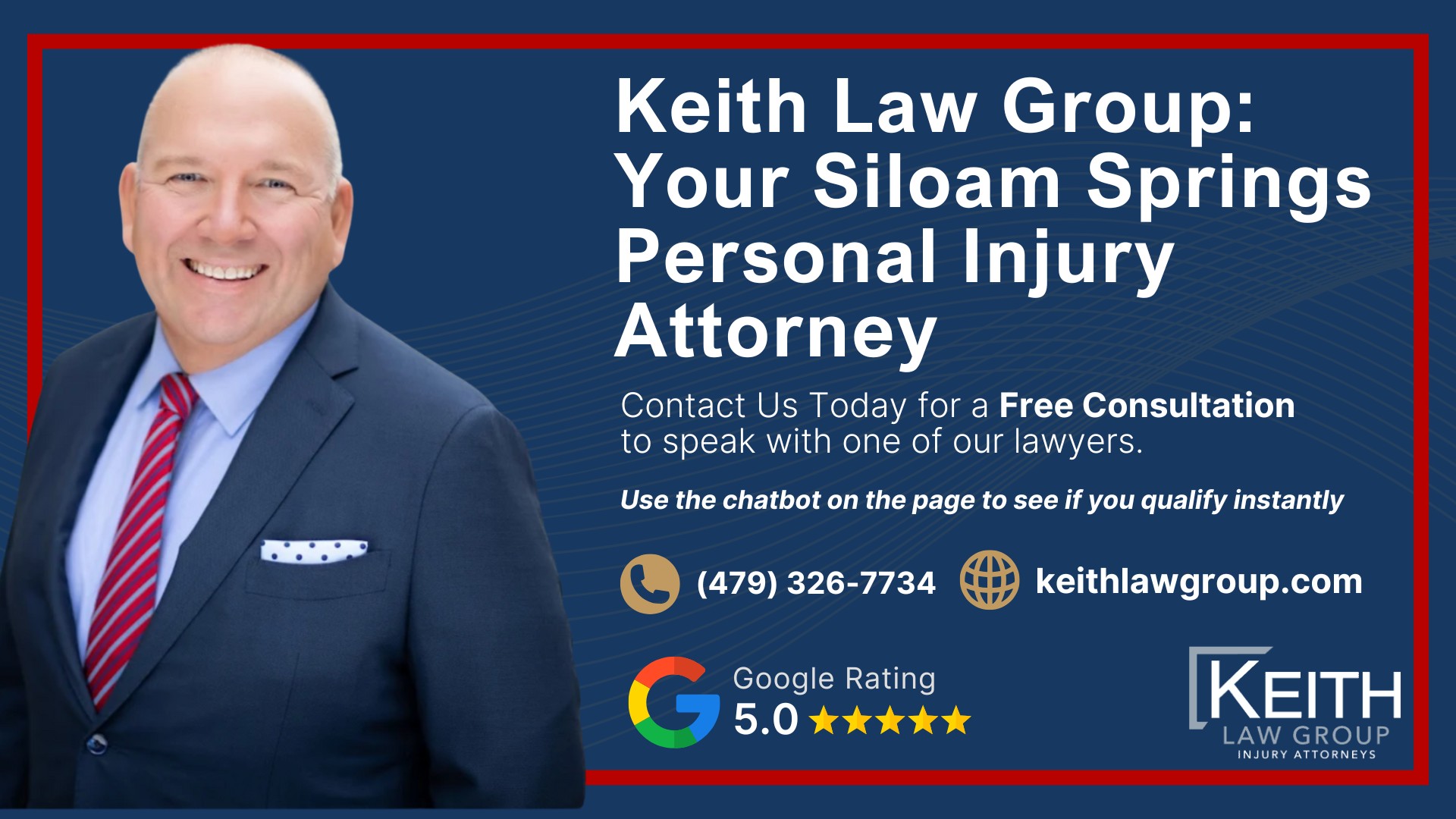 Our Siloam Springs Personal Injury Lawyers are Prepared to Help You!; Meet the Siloam Springs, Arkansas Personal Injury Lawyers at Keith Law Group; Sean Keith; Brynna Barnica; How Can a Siloam Springs, Arkansas Personal Injury Lawyer from Keith Law Group Help You; Personal Injury Case Results Achieved by Keith Law Group; Types of Personal Injury Cases We Handle in Siloam Springs, Arkansas; What is the Personal Injury Lawsuit Process in Siloam Springs, Arkansas; Gathering Evidence for a Personal Injury Claim; Common Damages in a Personal Injury Lawsuit; Keith Law Group_ Your Siloam Springs Personal Injury Attorney