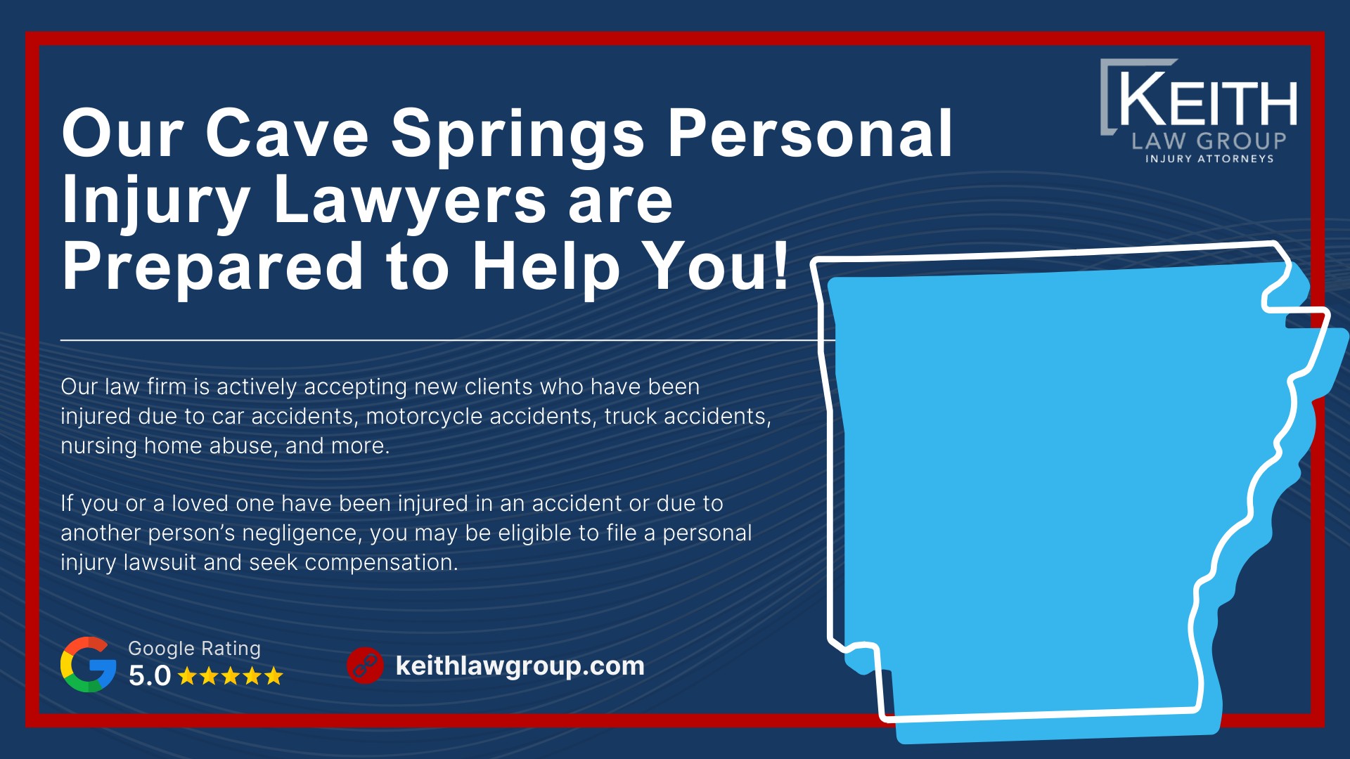 Our Cave Springs Personal Injury Lawyers are Prepared to Help You!