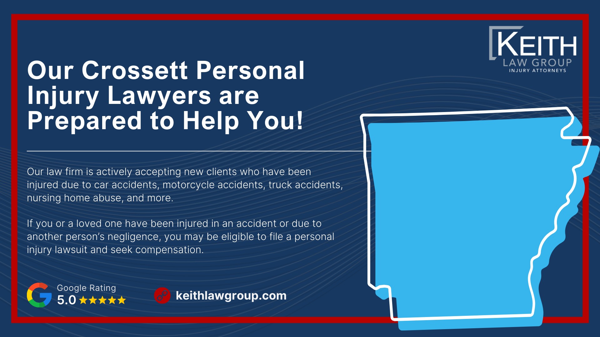 Our Crossett Personal Injury Lawyers are Prepared to Help You!