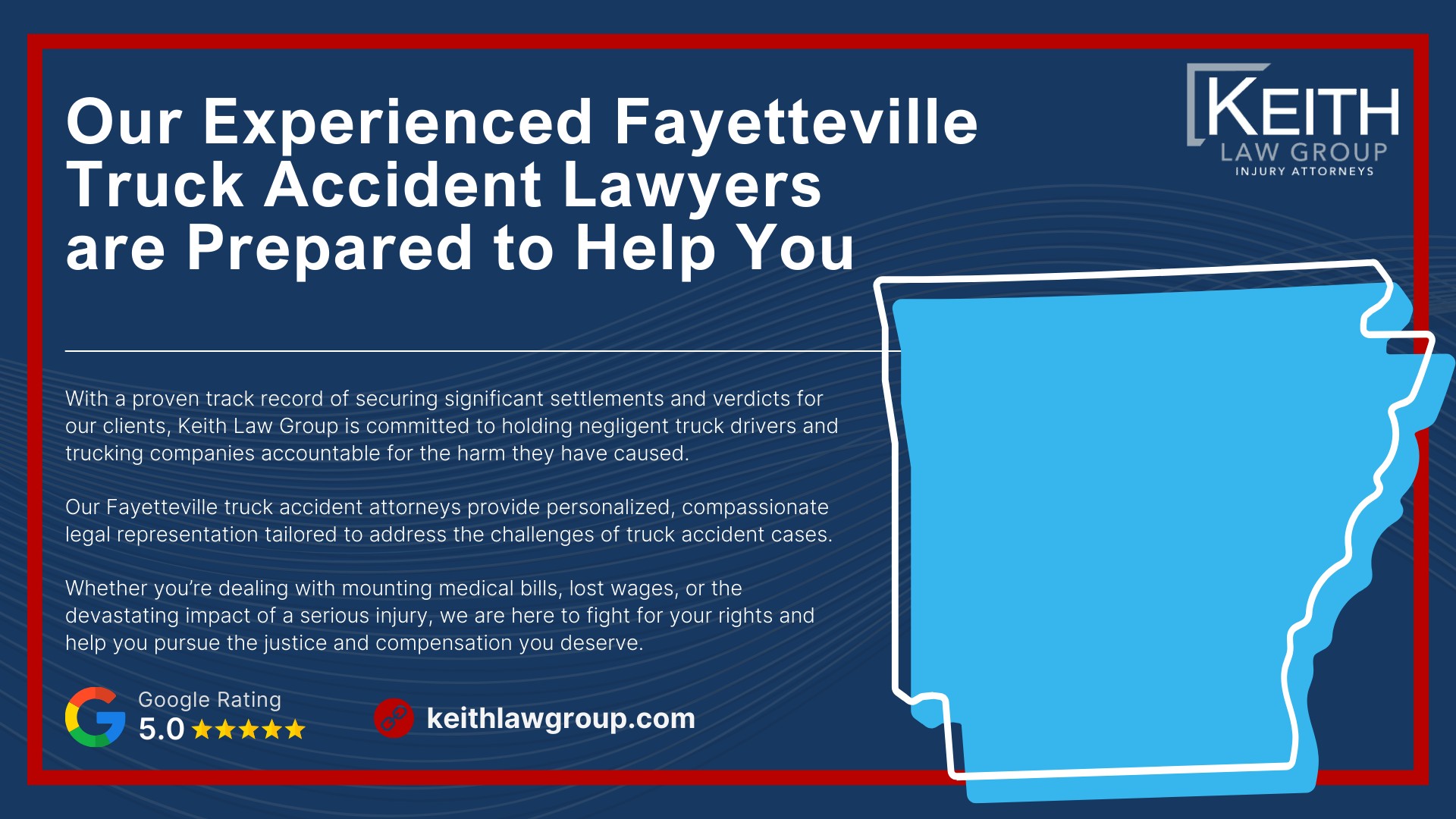 Our Experienced Fayetteville Truck Accident Lawyers are Prepared to Help You