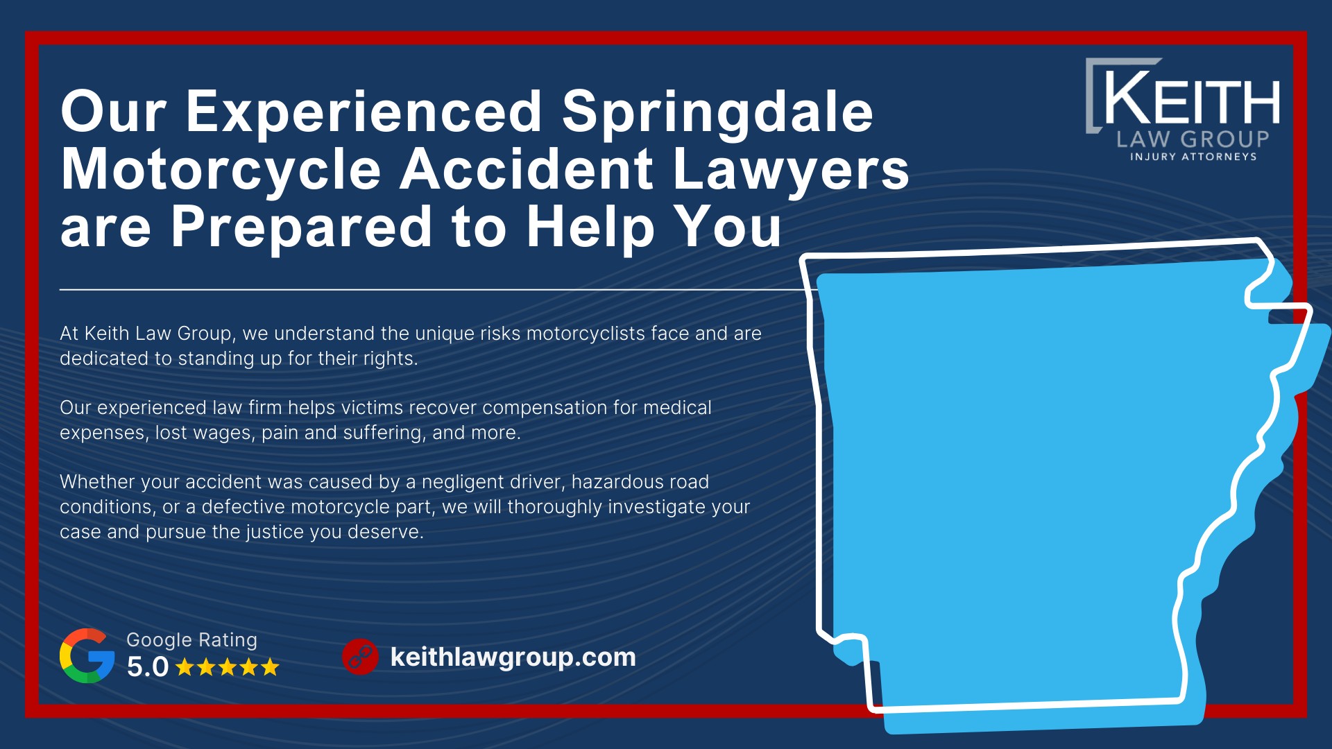 Our Experienced Springdale Motorcycle Accident Lawyers are Prepared to Help You