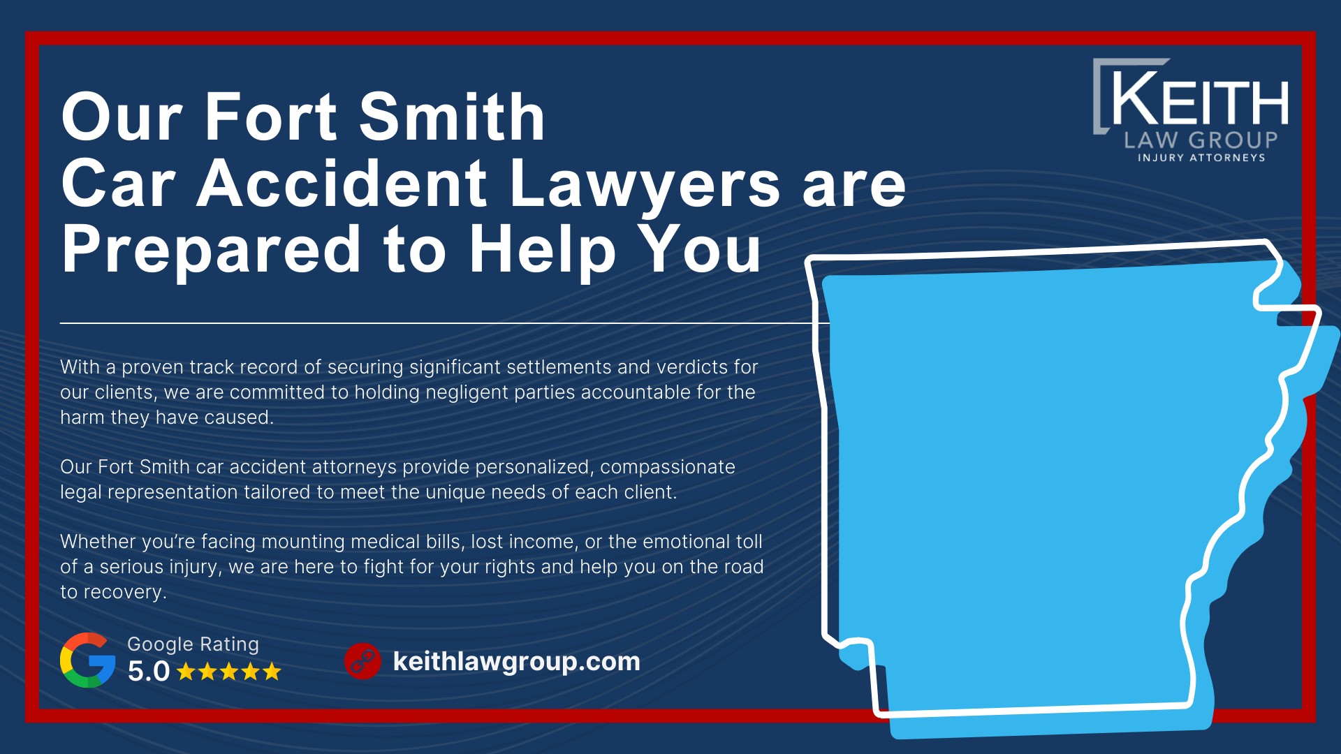 Our Fort Smith Car Accident Lawyers are Prepared to Help You