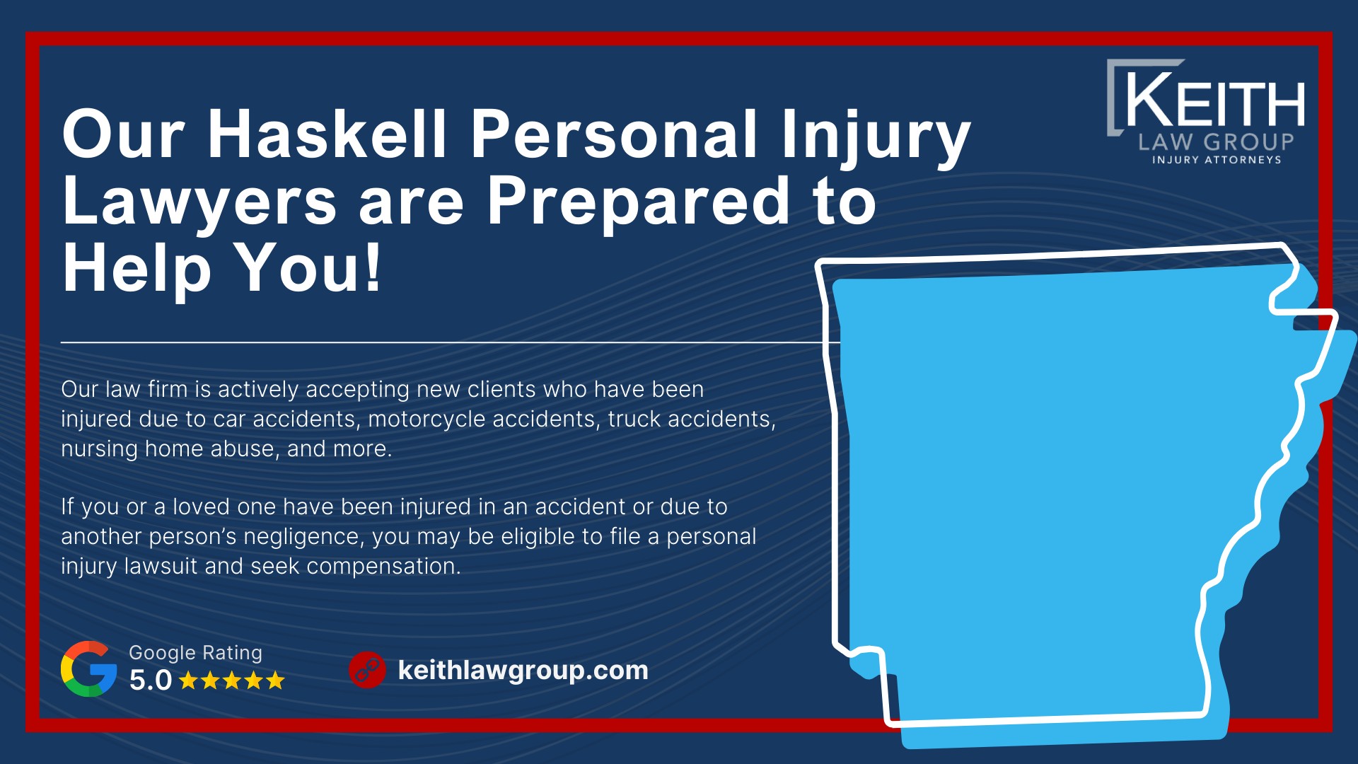 Our Haskell Personal Injury Lawyers are Prepared to Help You!