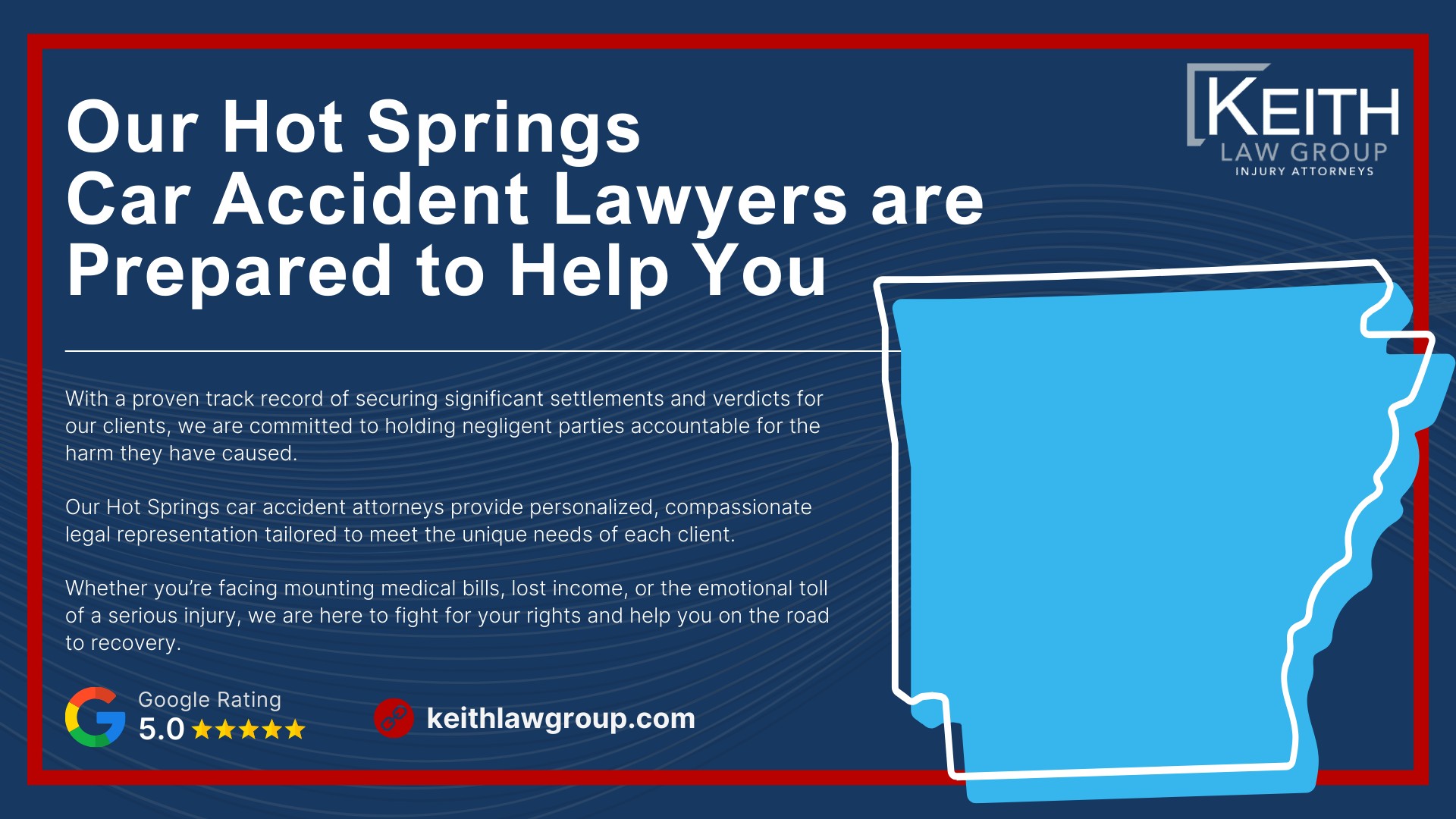 Our Hot Springs Car Accident Lawyers are Prepared to Help You