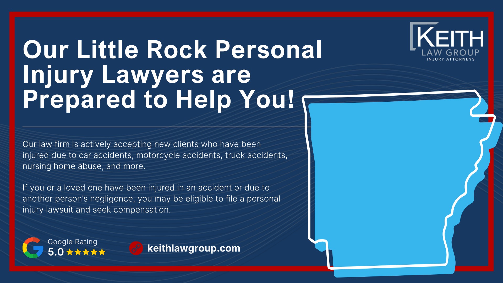 Our Little Rock Personal Injury Lawyers are Prepared to Help You!