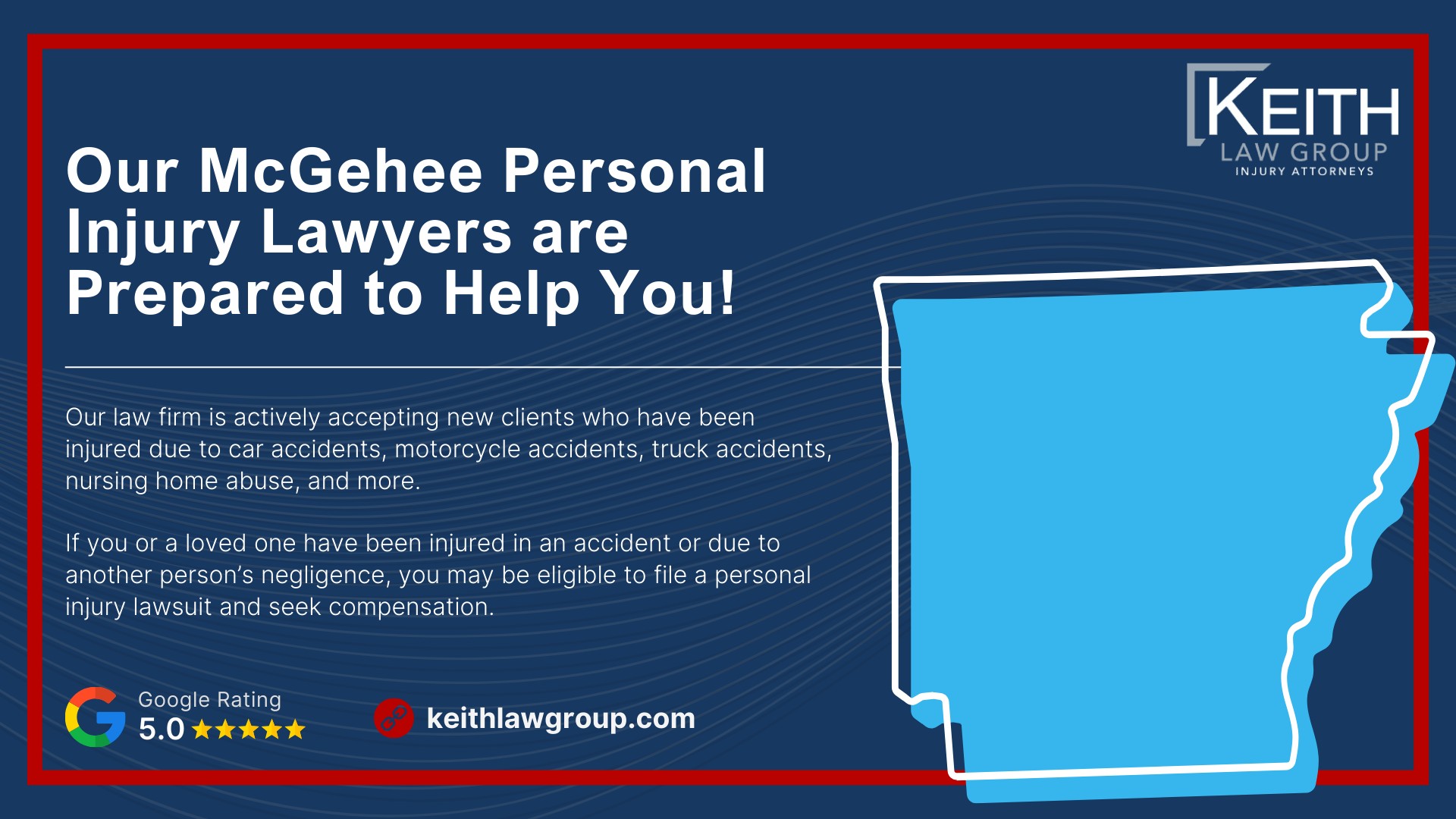 Our McGehee Personal Injury Lawyers are Prepared to Help You!