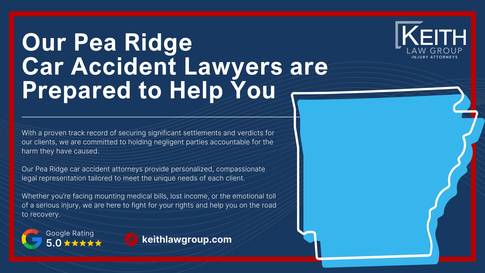 Our Pea Ridge Car Accident Lawyers are Prepared to Help You