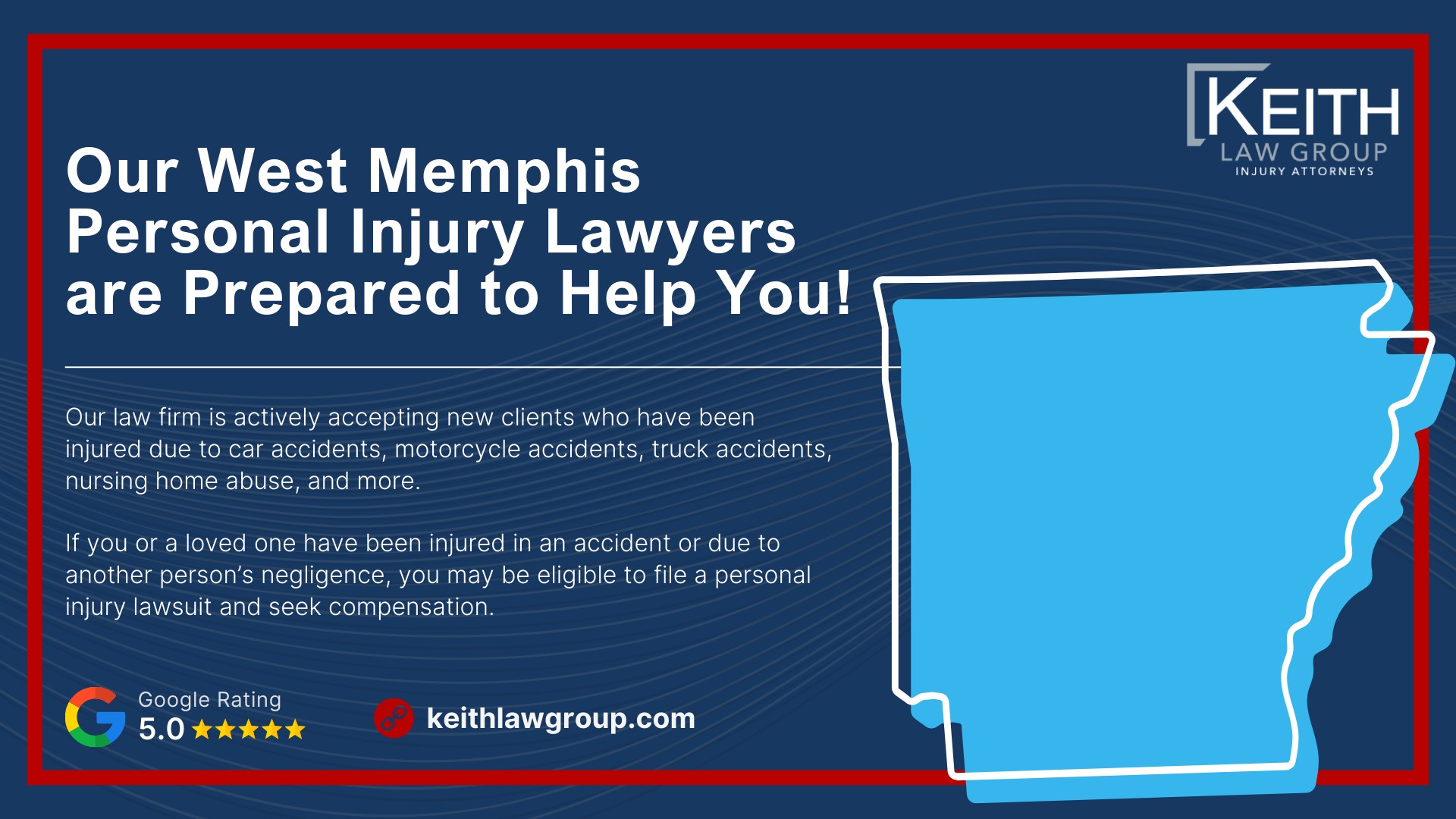 Our West Memphis Personal Injury Lawyers are Prepared to Help You!